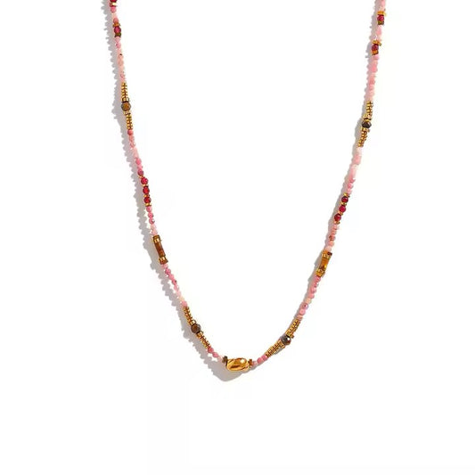 Boho Beaded Chains Necklaces