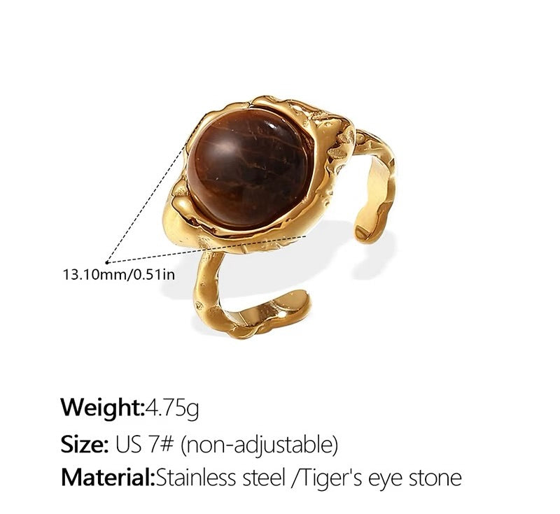 Tigers Eye Ring