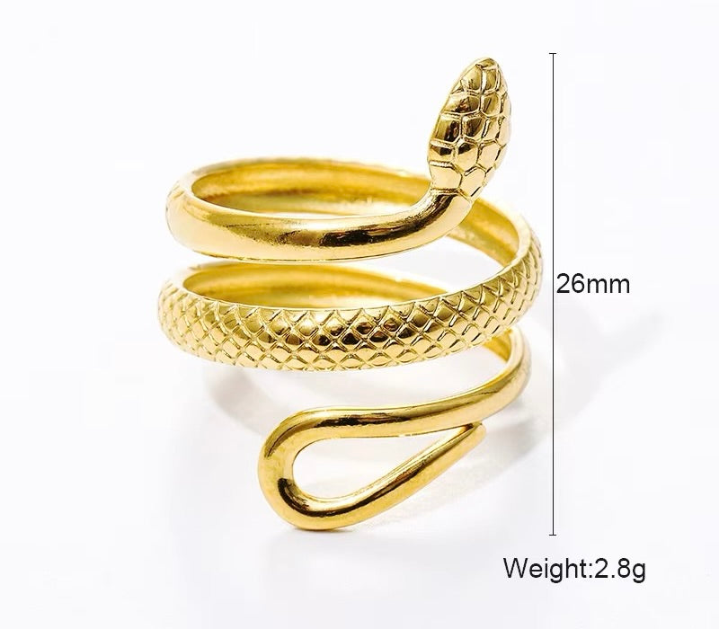 Snake Twist Ring