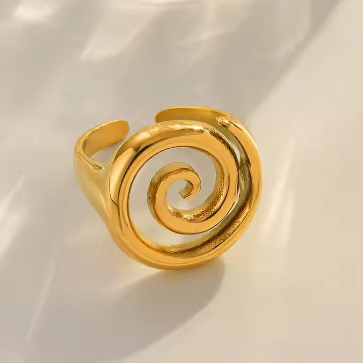 Infinity Swirl Ring
