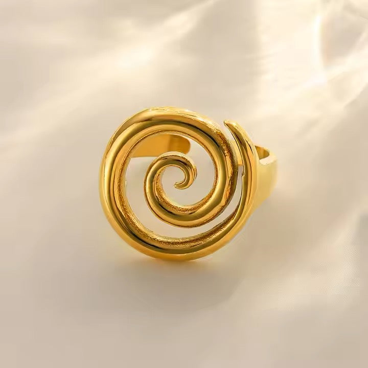 Infinity Swirl Ring