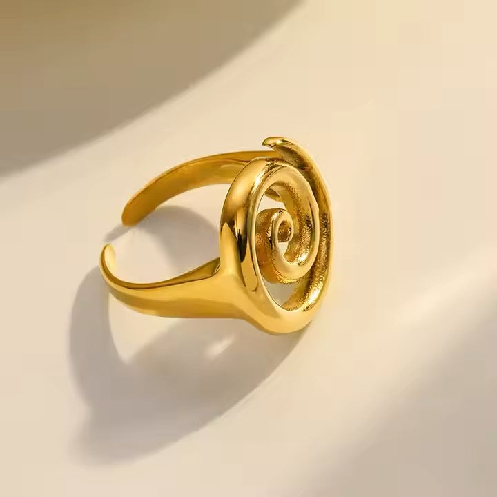 Infinity Swirl Ring