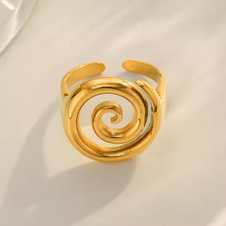 Infinity Swirl Ring