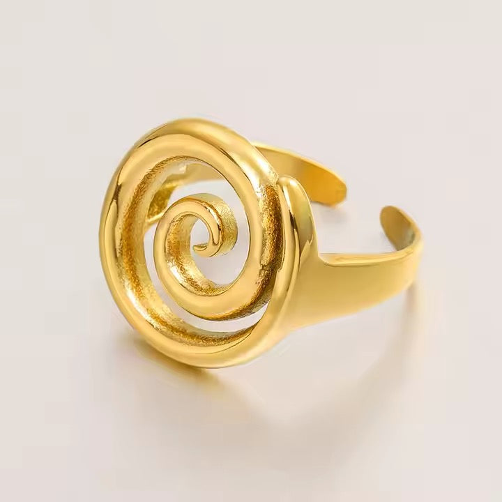 Infinity Swirl Ring