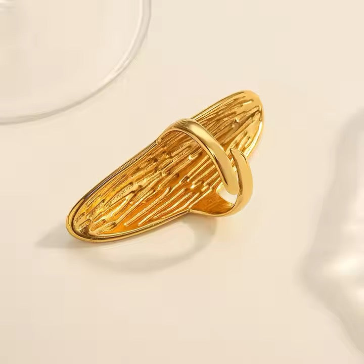 Golden Dagger Ring