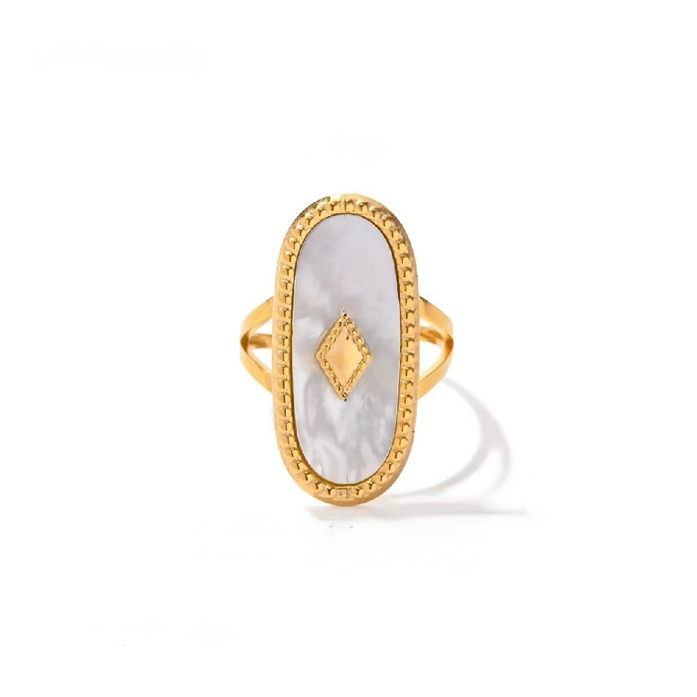 Square Oval Ring