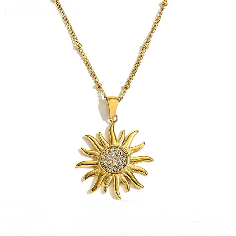 Solar Pendant Necklace