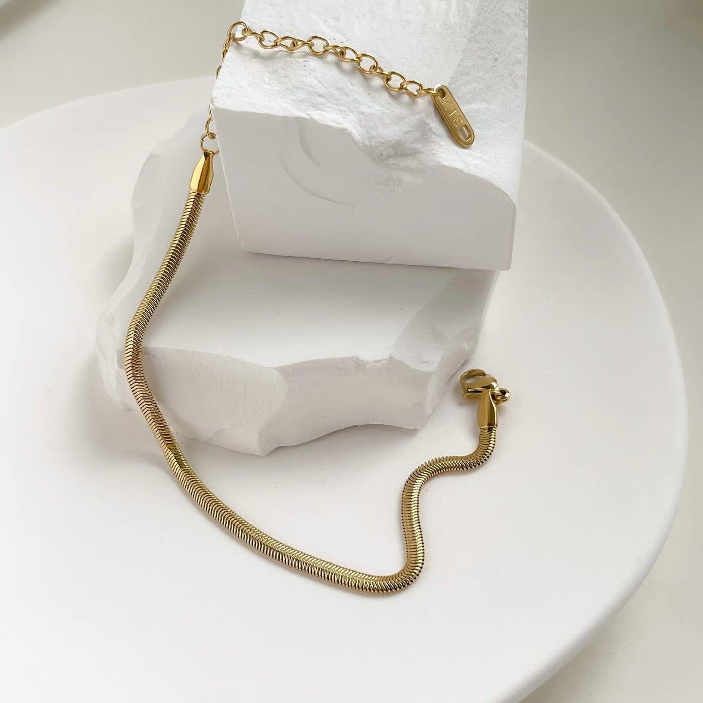 Thin Snake Chain Bracelet