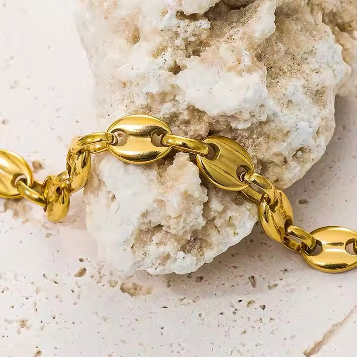 Vintage Coffee Bean Bracelet